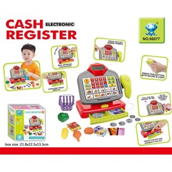 Elektronik Oyuncak Yazar Kasa Market Kasası Sesli Işıklı - Vardem Oyuncak