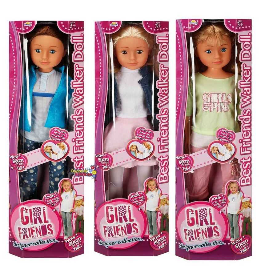 Elinden Tutunca Yuruyebilen Girl Friends Oyuncak Buyuk Bebek 80 Cm Foksiyonlu Bebekler Sunman Oyuncak Fabrikasi