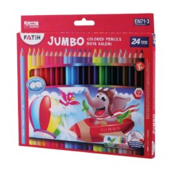 Fatih 24 Renk Jumbo Tam Boy Kuru Boya 33350 - Fatih