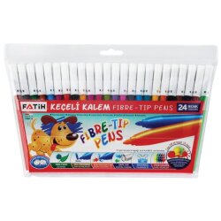 Fatih 24 Renk Keçeli Kalem Takımı - Fatih