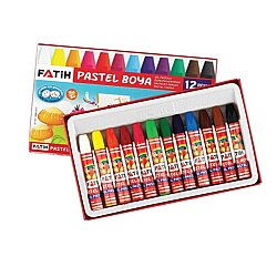 Fatih 34012 12 Renk Pastel Boya - Fatih