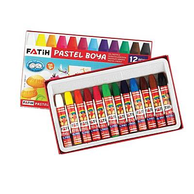 Fatih 34012 12 Renk Pastel Boya - 1