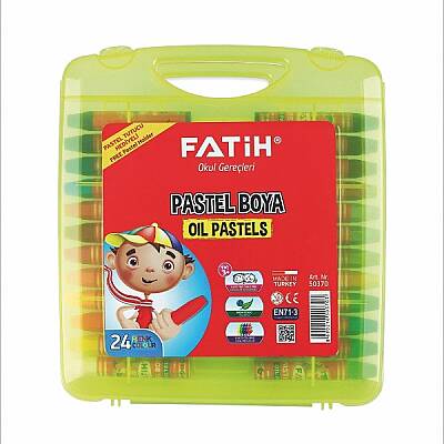 Fatih Çantalı Pastel Boya 24 Renk - 1
