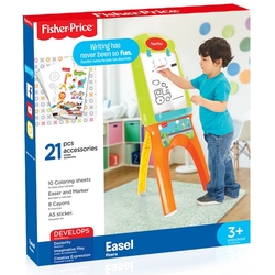 Fisher-Price Ayaklı Yazı Tahtası Aksesuarlı - Dolu