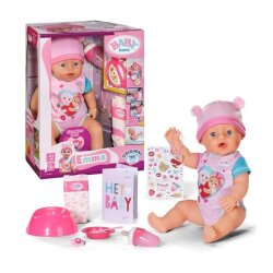 Foksiyonlu Oyuncak Bebek Baby Born Emma 43 Cm 10 Gerçekçi Fonksiyon - ADORE