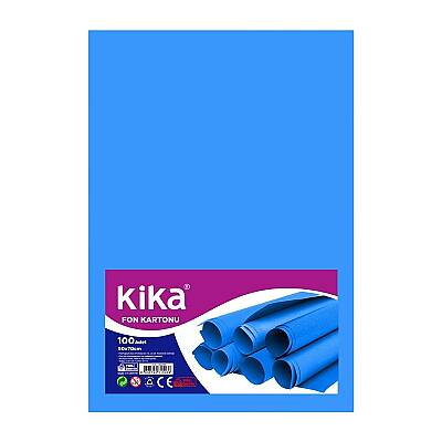 Fon Kartonu 100gr 50x70 Mavi Paket (100'lü) - 1