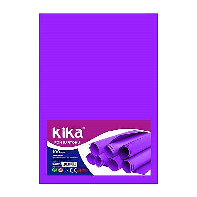 Fon Kartonu 100gr 50x70 Mor Paket (100'lü) - 1