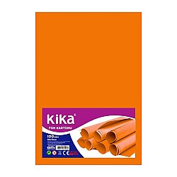 Fon Kartonu 100gr 50x70 Turuncu Paket (100'lü) - Kika