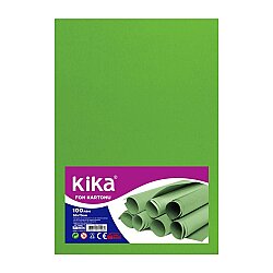Fon Kartonu 100gr 50x70 Yeşil Paket (100'lü) - Kika