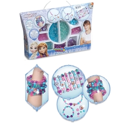 Frozen Çantalı Boncuklu Takı Tasarım Seti - Dede Toys