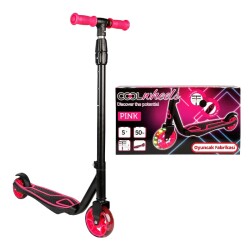 Furkan Cool Wheels Işıklı 2 Teker Scooter Pembe Pink 5+ Yaş 58949 - Furkan Toys