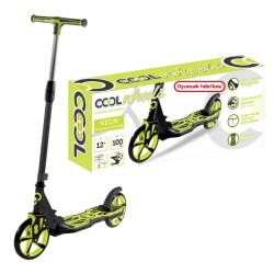 Furkan Cool Wheels Katlanır 2 Teker Scooter 12+ Neon 100 kg FR58499 - Furkan Toys