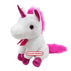 Halley Unicorn Peluş Oyuncak At Ayakta 35 Cm - 2