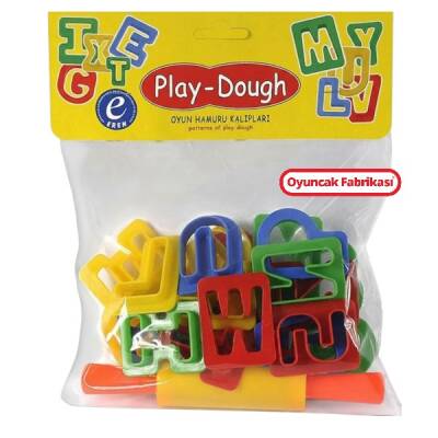 Harf Oyun Hamuru Kalıpları - 1