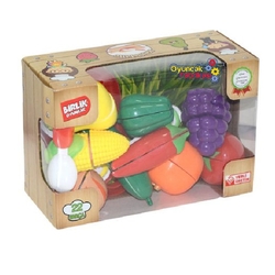 Birlik Oyuncak Meyve ve Sebze Kesme Seti 22 Parça - Birlik Oyuncak