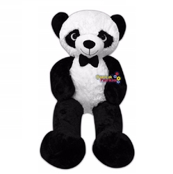 Papyonlu Büyük Boy Peluş Panda 150 Cm - 2