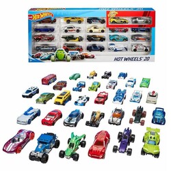 Hot Wheels 20'li Araba Seti-Karışık Farklı Modeller H7045 - 1