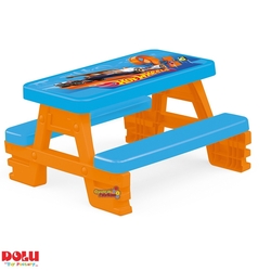 Hot wheels Çocuk Piknik Masası Dolu-2308 - Dolu