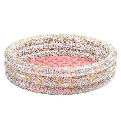Intex 3 Boğumlu Şişme Bebek Havuzu Çiçek Desenli 86x25cm - 2