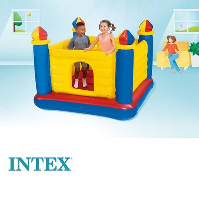 Intex 48259 Şişme Zıplama Oyun Havuzu Jump-O-Lene Kale Fedaisi Oyun Kalesi - 3
