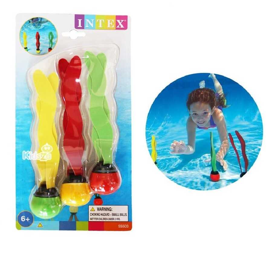 İntex 55503 Renkli 3lü Su Altı Oyunu