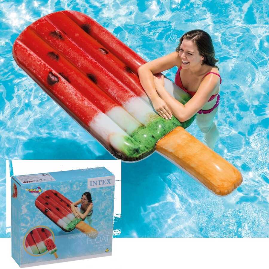 Intex 56283 Karpuz Desenli Sisme Deniz Havuz Yatagi 191x76 Cm Deniz Havuz Yataklari Intex