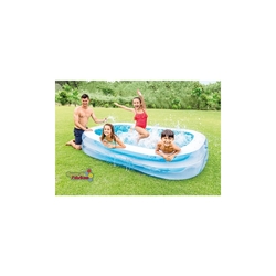 Intex 56483 Büyük Şişme Aile Havuzu Dış Bölme Şeffaf 262x175x56 cm - 5