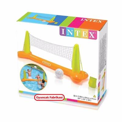 İntex 56508 Şişme Havuz Voleybol Seti Havuz için Voleybol Oyun Seti 239x64x91 Cm - 2
