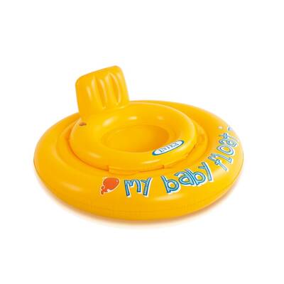 İntex 56585 Şişme Sarı Bebek Simiti Baby Float 70 Cm (6-12Ay ) - 2