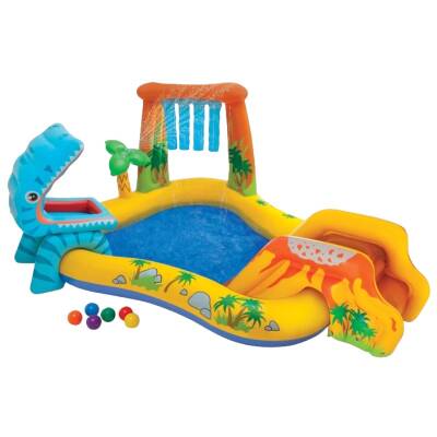 İntex 57444 Dinazor Oyunlu Bebek Havuzu - 1