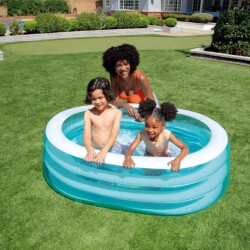 İntex 57482 Şeffaf Oval Havuz 163x107x46 Cm - İntex