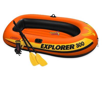 İntex 58332 Explorer 300 Şişme Bot Set 300 Pompa+Kürek - 3