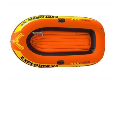 İntex 58332 Explorer 300 Şişme Bot Set 300 Pompa+Kürek - 4