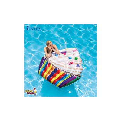 Intex 58770 Şişme Deniz Yatağı CupCake Ada 142x135 Cm - 2