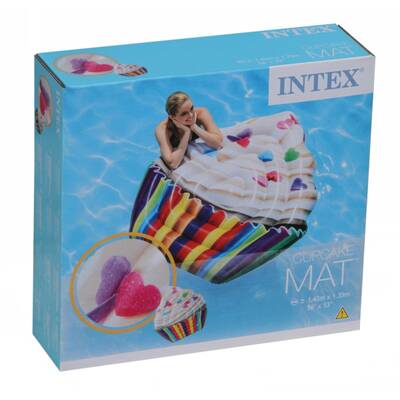 Intex 58770 Şişme Deniz Yatağı CupCake Ada 142x135 Cm - 3