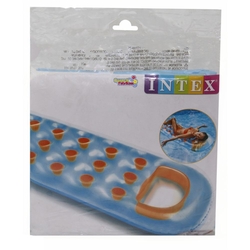 Intex 59895 İntex Bardaklı Mavi Kırmızı Yatak 188x71 Cm - 5