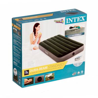 İntex 64107 Tek Kişilik Şişme Yatak Twin Dura-Beam Prestige Downy - 1