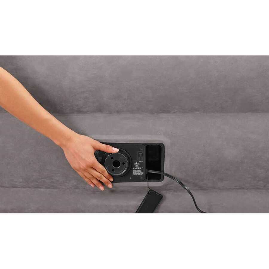 İntex 64418 Çift Kişilik Şişme Yatak Elektrikli Yüksek