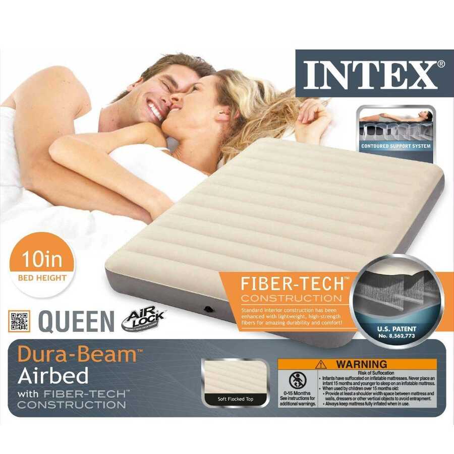 İntex 64703 Twın Deluxe SıngleHıgh Çift Kişilik Şişme Yatak Intex