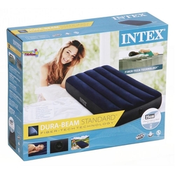 İntex 64756 Fiber-Tech Klasik Tek Kişilik Şişme Yatak 76x191x25 Cm - 2