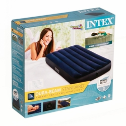 Intex 64757 Tek Kişilik Şişme Yatak Airbed Klasik Downy 99x191x25 - 3