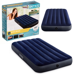 Intex 64757 Tek Kişilik Şişme Yatak Airbed Klasik Downy 99x191x25 - 1