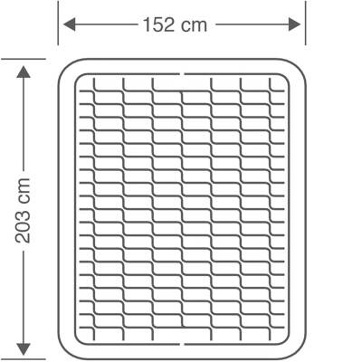 Intex 64906 Çift Kişilik Elektrikli Şişme Yatak Queen Premaire I Elevated 152x203x46 cm - 4