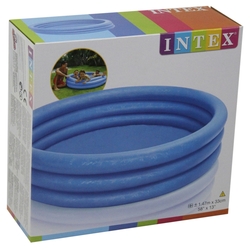 intex Büyük Kaydırak ve İntex Şişme Büyük Mavi Havuz+100 Adet Top+Pompa+Tamir Kiti - 4