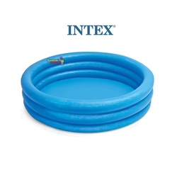 intex Büyük Kaydırak ve Şişme İntex Şişme Mavi Havuz+100 Adet Top+Pompa+Tamir Kiti - Thumbnail