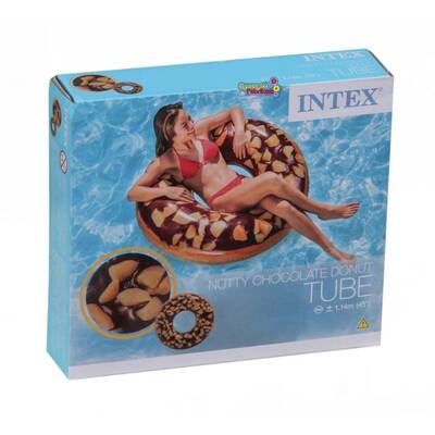 Intex Çikolatalı Donut Şişme Simit Intex 56262 - 4