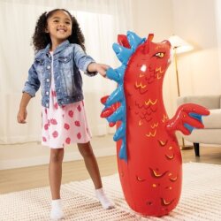 İntex Hacı Yatmaz Dev Ejderha Şişme Boks Oyuncağı-Kumsuz 91 Cm - İntex