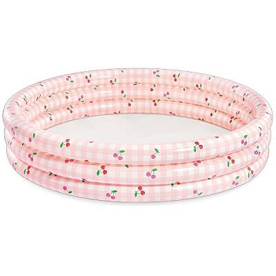 Intex Şişme Havuz Kiraz Desenli Havuz 147cm x 147cm x 33cm - 1