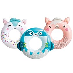 Intex Şişme Simit Sevimli Hayvanlar Figürlü (8+ Yaş) 3 Asorti - İntex