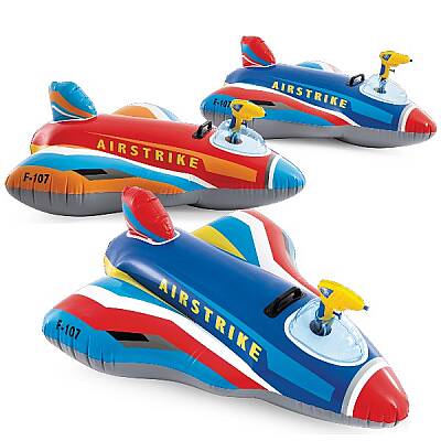 Intex Şişme Su tabancalı Şişme Jet Uçağı 117x104 Cm - 1